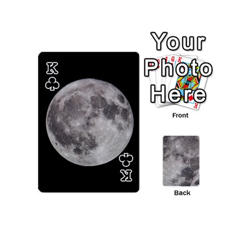 King Mini Moon Cards By Bg Boyd Photography (bgphoto) Front - ClubK