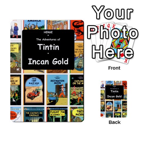 Tintin Incan Gold By James Nicholls Back