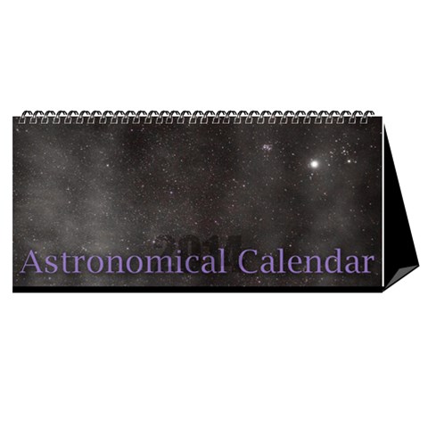 2014 Astronomical Events Desktop Calendar By Bg Boyd Photography (bgphoto) Cover