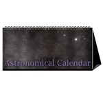 2014 Astronomical Events Desktop Calendar - Desktop Calendar 11  x 5 