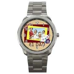 father - Sport Metal Watch