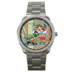 father - Sport Metal Watch