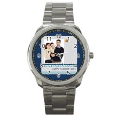 father - Sport Metal Watch