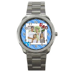 father - Sport Metal Watch