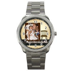 father - Sport Metal Watch