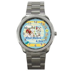 father - Sport Metal Watch