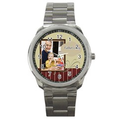 father - Sport Metal Watch