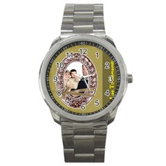 father - Sport Metal Watch