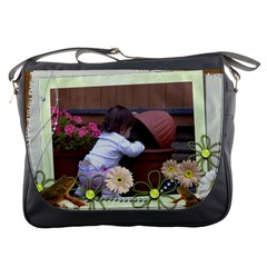 Frog lovers messenger Bag