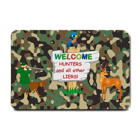 Hunter s Small Doormat By Joy Johns 24 x16  Door Mat