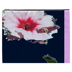 pink flower XXXL makeup bag - Cosmetic Bag (XXXL)