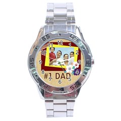 fathers day - Stainless Steel Analogue Watch