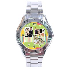 fathers day - Stainless Steel Analogue Watch