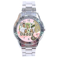 fathers day - Stainless Steel Analogue Watch fathers day - Stainless Steel Analogue Watch