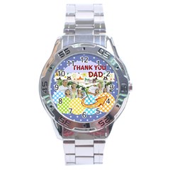 fathers day - Stainless Steel Analogue Watch fathers day - Stainless Steel Analogue Watch