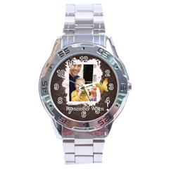 fathers day - Stainless Steel Analogue Watch