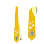 gold church tie - Necktie (Two Side)