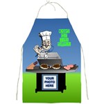 King of the Grill s apron - Full Print Apron
