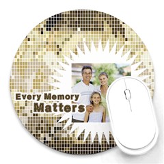 fathers day - Round Mousepad