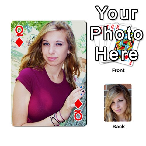 Queen Chey Grad Cards 2013 By Laurrie Front - DiamondQ