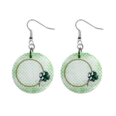 Shamrock Earrings By Zornitza Front