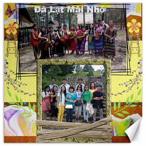 Da Lat Mai Nho By Duc Pham 15.2 x15.41  Canvas - 1