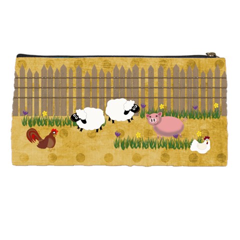 Country Style Pencil Case By Zornitza Back