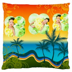 summer - Large Cushion Case (Two Sides) summer - Large Cushion Case (Two Sides)