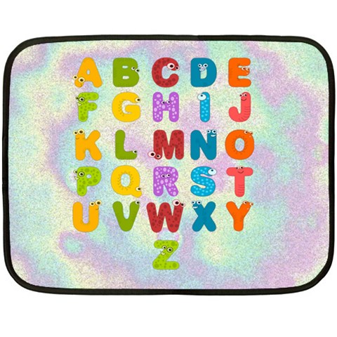 Kid s Abc Blanket By Joy Johns 35 x27  Blanket Front