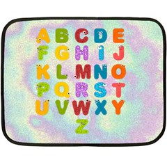 Kid s ABC Blanket - Two Sides Fleece Blanket (Mini)