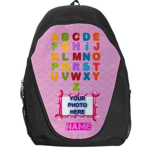 Girls Abc Backpack By Joy Johns Front