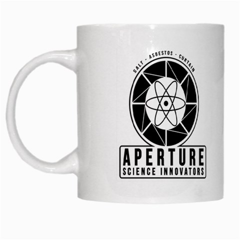 Aperture Science Coffee Mug By Lord Comisario Left