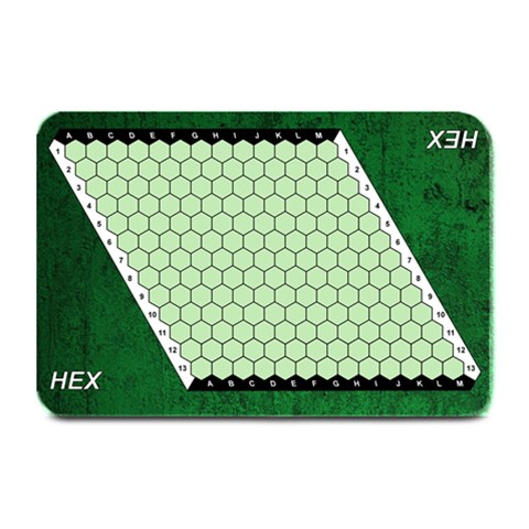 Hex 13x13 Board By Felis Concolor 18 x12  Plate Mat