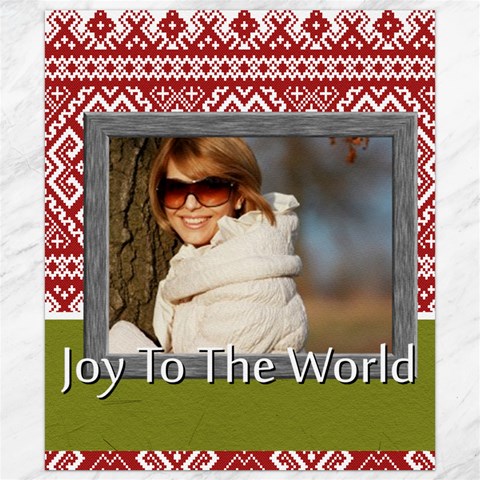 Christmas By Clince 8.15 x9.66  Canvas - 1