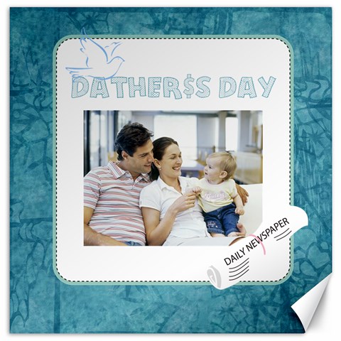 Father By Dad 15.2 x15.41  Canvas - 1