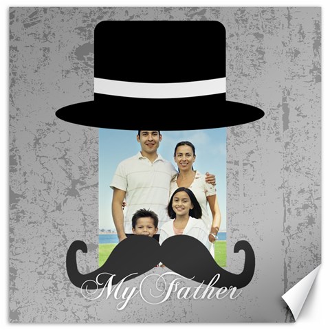 Father By Dad 15.2 x15.41  Canvas - 1