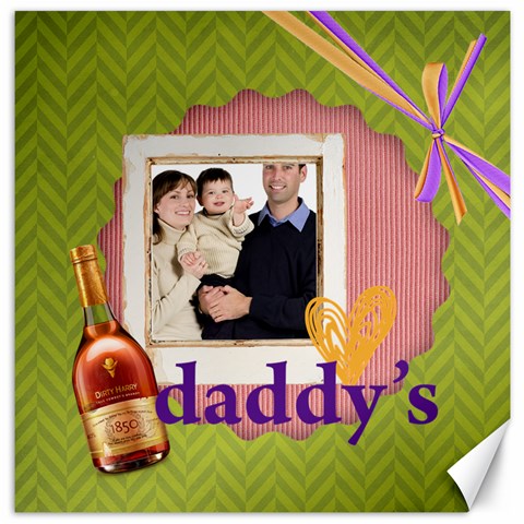 Father By Dad 15.2 x15.41  Canvas - 1