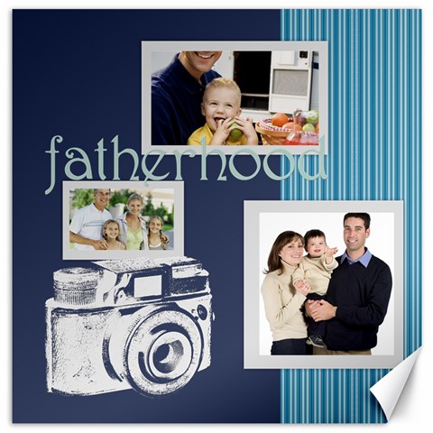 Father By Dad 15.2 x15.41  Canvas - 1