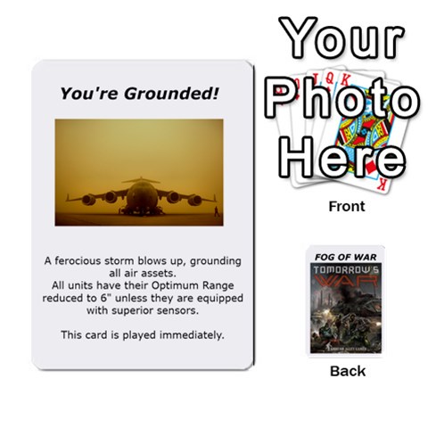 Fog Of War Cards Front - Spade8