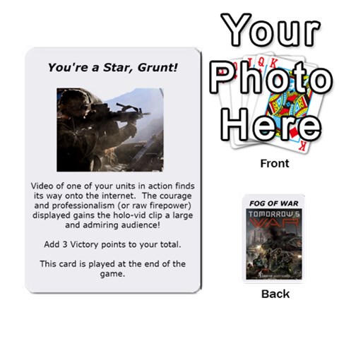King Fog Of War Cards Front - SpadeK
