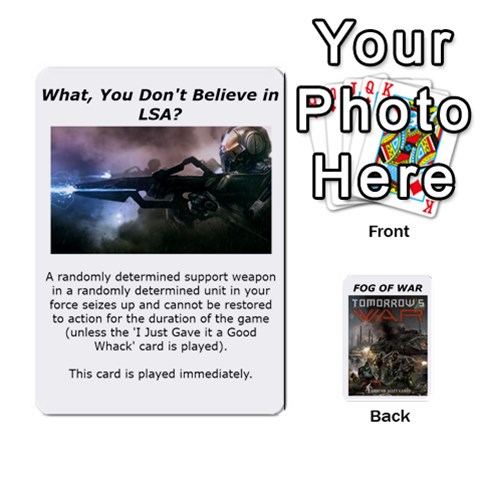 Ace Fog Of War Cards Front - DiamondA