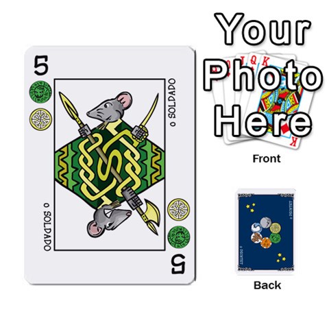 Ace Decktet Front - HeartA