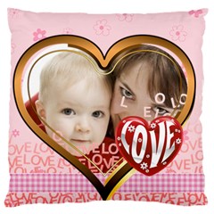 love - Large Cushion Case (Two Sides) love - Large Cushion Case (Two Sides)