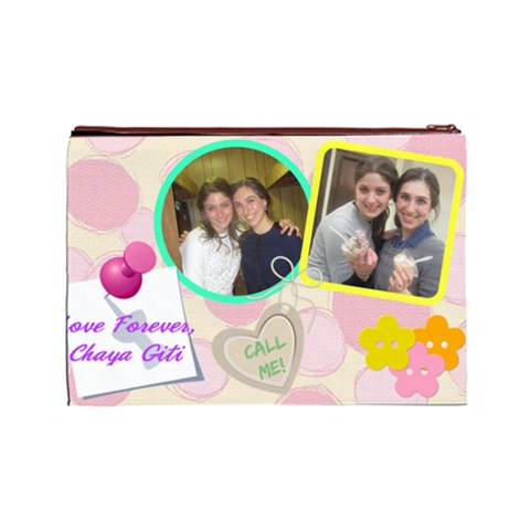 Make Up Bag By Chaya Back