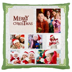 christmas - Large Cushion Case (One Side) christmas - Large Cushion Case (One Side)