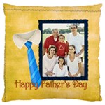 fathers day - Large Cushion Case (Two Sides)