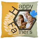father - Large Cushion Case (Two Sides)