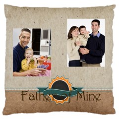 father - Large Cushion Case (One Side)