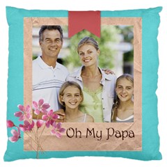 father - Large Cushion Case (One Side)