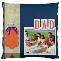 father - Large Cushion Case (One Side)